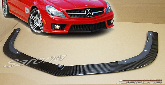 Custom Mercedes SL  Convertible Front Lip/Splitter (2009 - 2012) - $890.00 (Part #MB-064-FA)